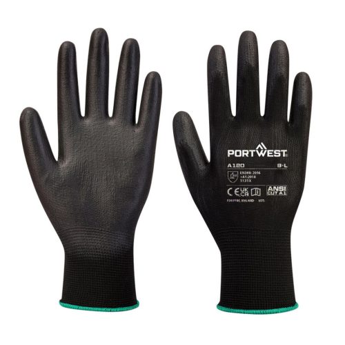 Portwest Nylon védőkesztyű PU tenyérmártott
