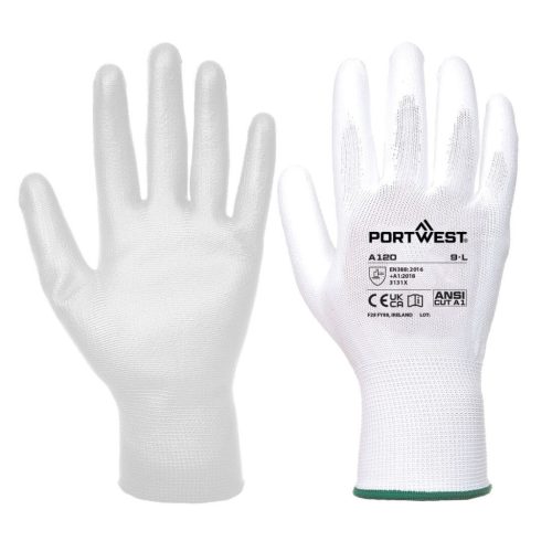 Portwest Nylon védőkesztyű PU tenyérmártott