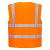 Portwest Hi-Vis cipzáras mellény