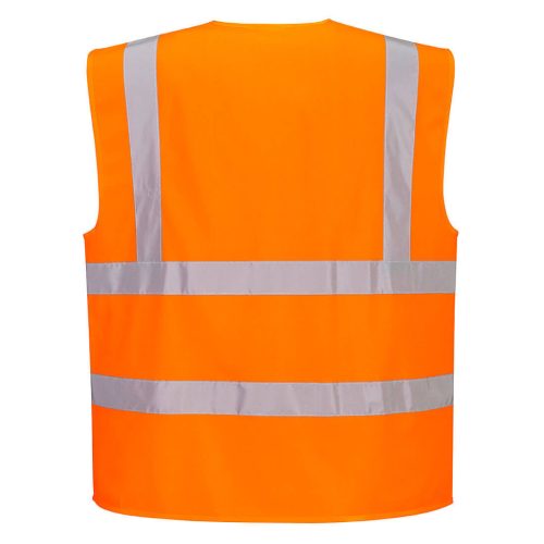 Portwest Hi-Vis cipzáras mellény