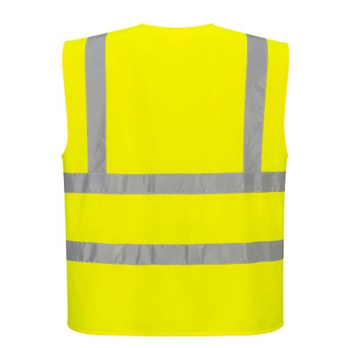 Portwest Hi-Vis cipzáras mellény