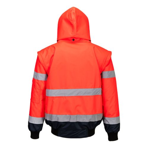 Portwest Jól láthatósági bomber munkavédelmi dzseki