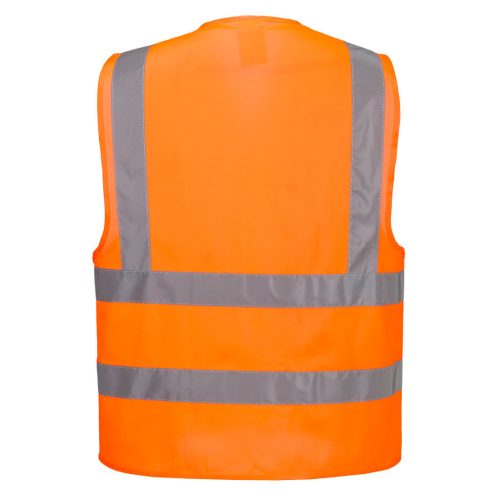 Portwest Jól láthatósági két csíkos mellény