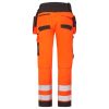 Portwest DX4 Hi-Vis nadrág lecipzározható lengőzsebbel