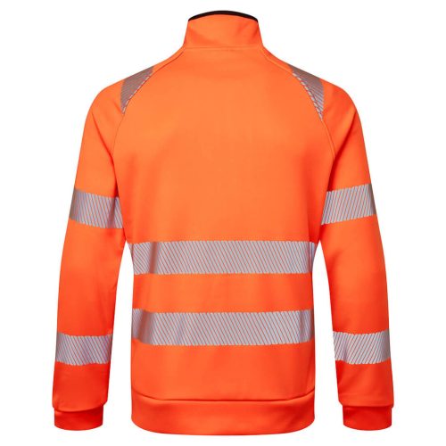 Portwest DX4 Hi-Vis cipzáras pulóver