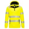 Portwest DX4 Hi-Vis 1/4 Zip Hoodie