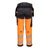 PORTWEST EV4 Hi-Vis Class 1 lengőzsebes nadrág