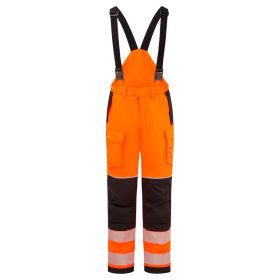   Portwest PW3 Modaflame Hi-Vis lángálló téli kantáros nadrág