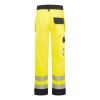 Portwest Bizflame Hi-Vis kontraszt lángálló lengőzsebes nadrág