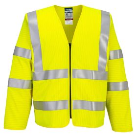 Portwest Bizflame Hi-Vis lángálló cipzáras mellény
