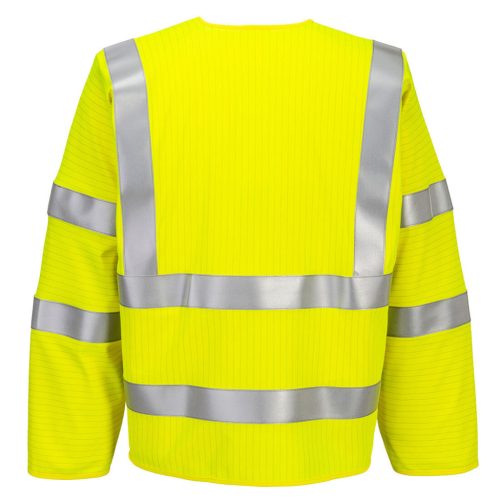 Portwest Bizflame Hi-Vis lángálló cipzáras mellény
