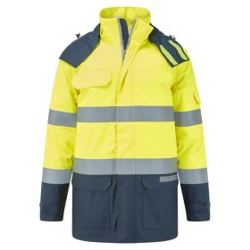  Portwest Bizflame Rain+ Hi-Vis Multi-norm kontraszt lángálló télikabát