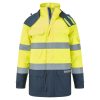 Portwest Bizflame Rain+ Hi-Vis Multi-norm kontraszt lángálló télikabát