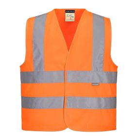  Portwest Jól láthatósági két csíkos mellény, gyerekek részére