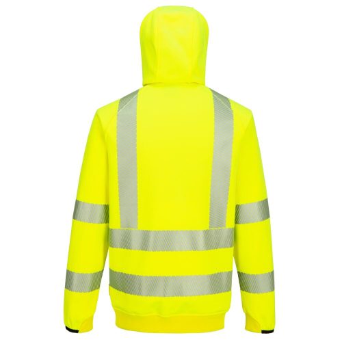 Portwest KX3 Sport Hi-Vis cipzáras pulóver