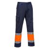 Portwest Hi-Vis könnyű, kéttónusú Combat nadrág