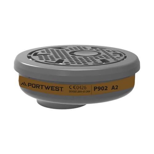 Portwest A2 Gáz szűrő - bajonett csatlakozás (6 db)