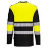 Portwest PW3 Hi-Vis Class 1 póló L/S