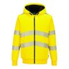 Portwest PW321 Hi-Vis téli cipzáras pulóver