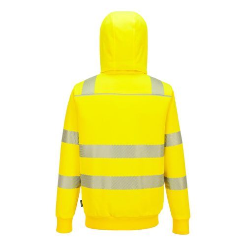 Portwest PW321 Hi-Vis téli cipzáras pulóver