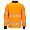 Portwest PW3 Hi-Vis 1/4 Zip melegítőfelső