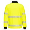 Portwest PW3 Hi-Vis 1/4 Zip melegítőfelső