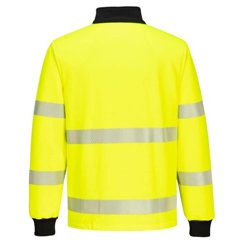 Portwest PW3 Hi-Vis 1/4 Zip melegítőfelső