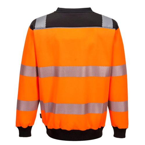 Portwest PW3 Hi-Vis Crew Neck pulóver