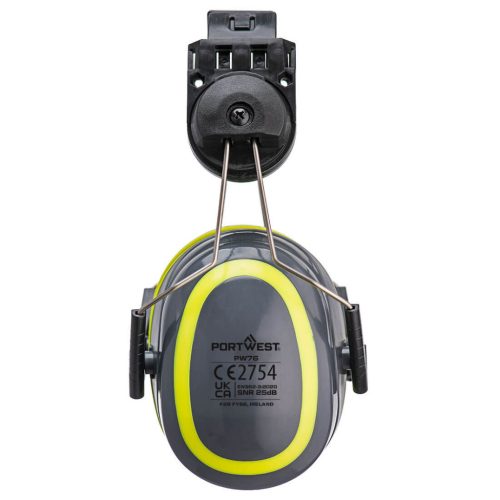 Portwest HV Extreme Ear Defenders Medium Clip-On