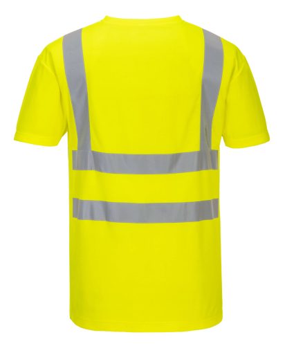 Portwest V-nyakú pólóing hálós panelekkel