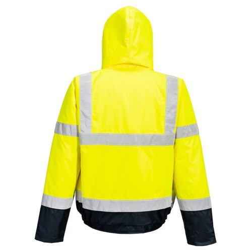Portwest Hi-Vis kéttónusú bomber kabát