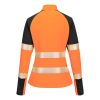 Portwest PW3 Hi-Vis női 1/4 cipzáras pulóver
