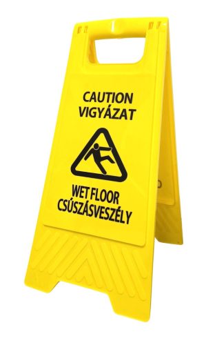 Portwest csúszásveszély figyelmeztető tábla nedves padló jelzésére